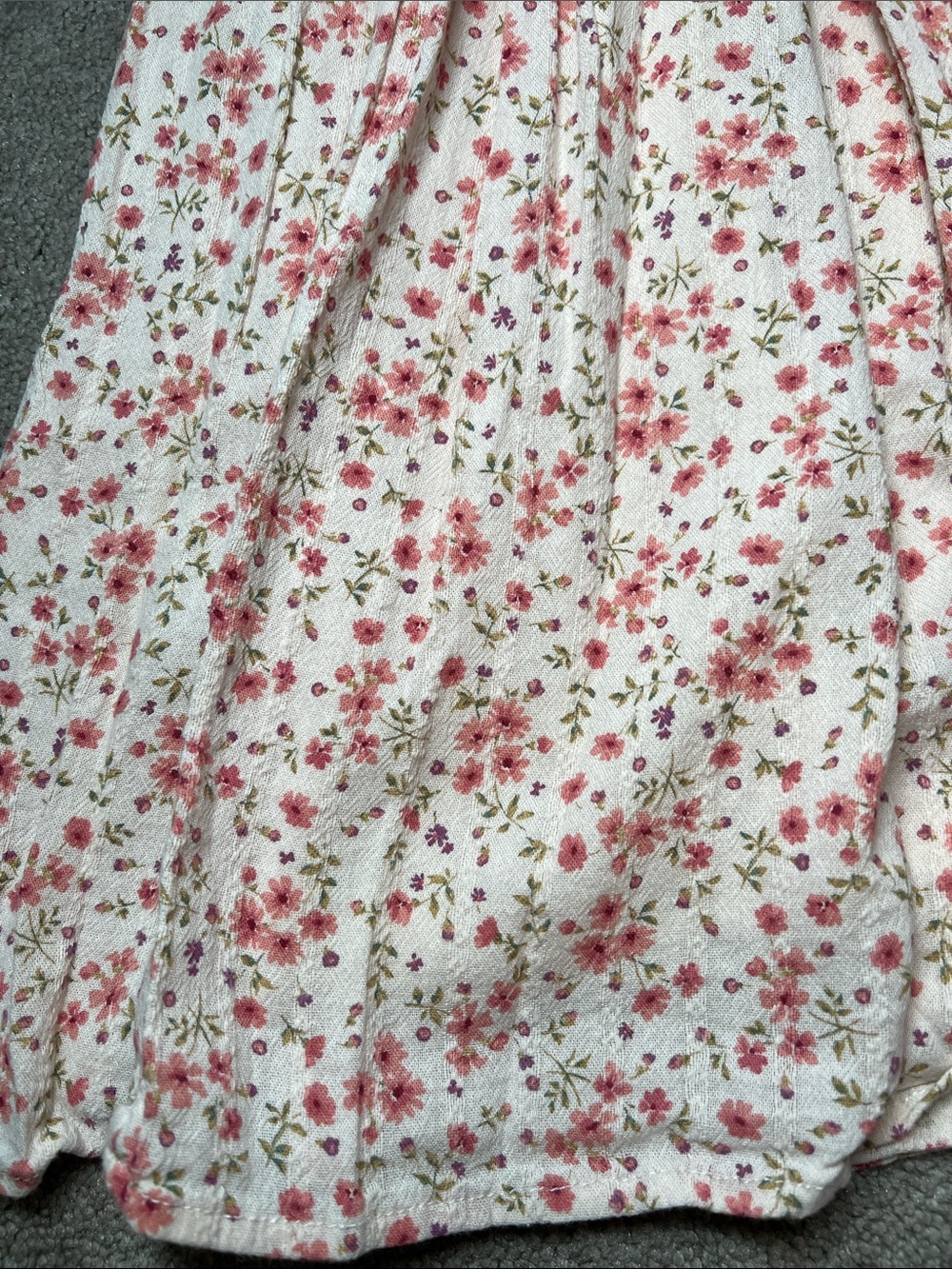 American Eagle Outfitters Pink Floral Tiered Maxi Skirt size small - Picture 3 of 5
